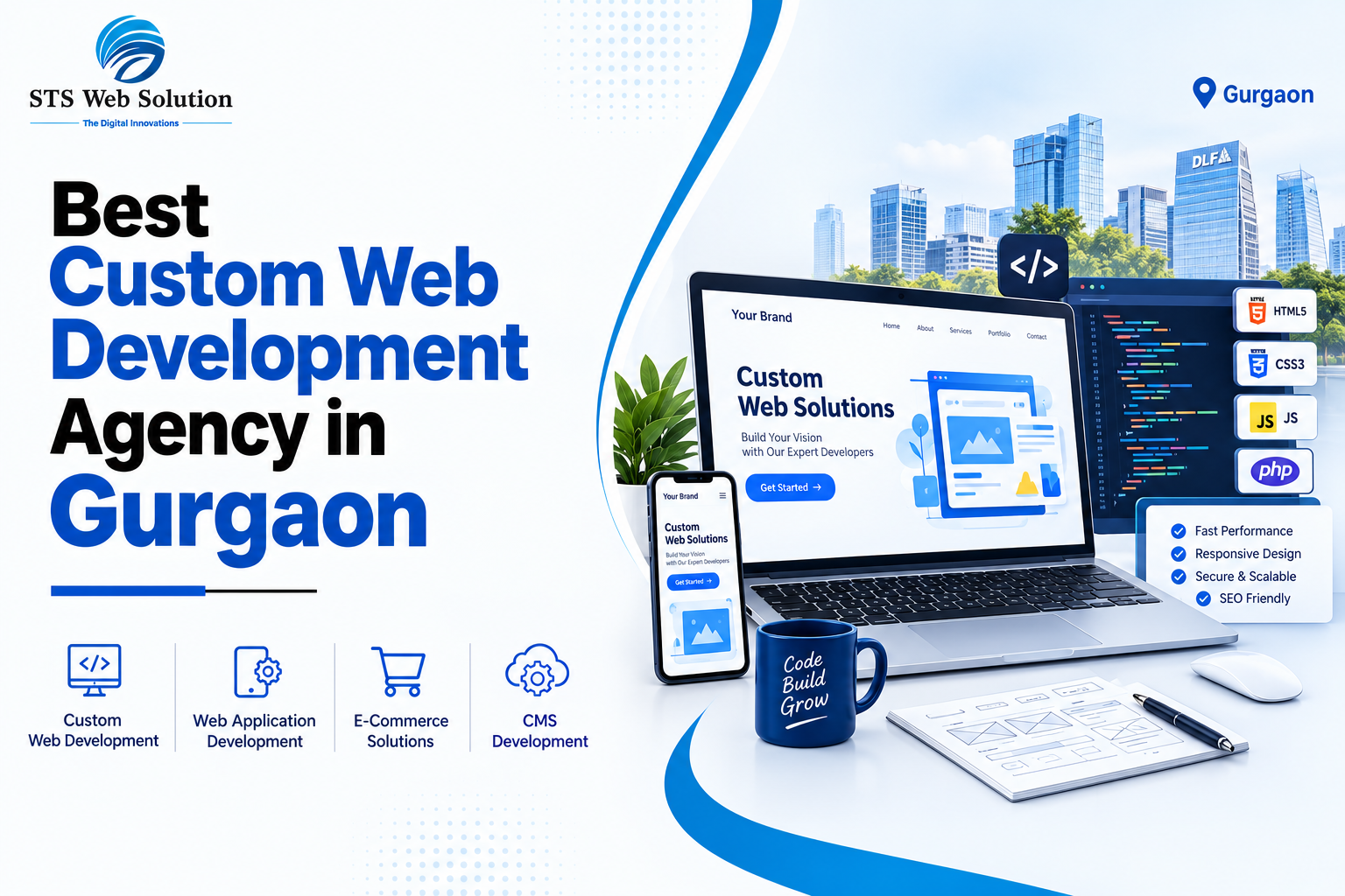 Best Custom Web Development Agency in Gurgaon