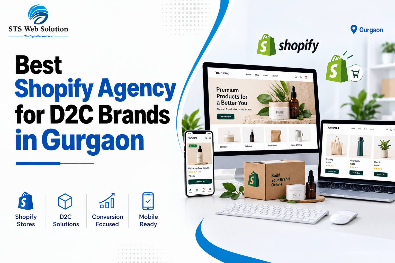 Best Shopify Agency for D2C Brands in Gurgaon