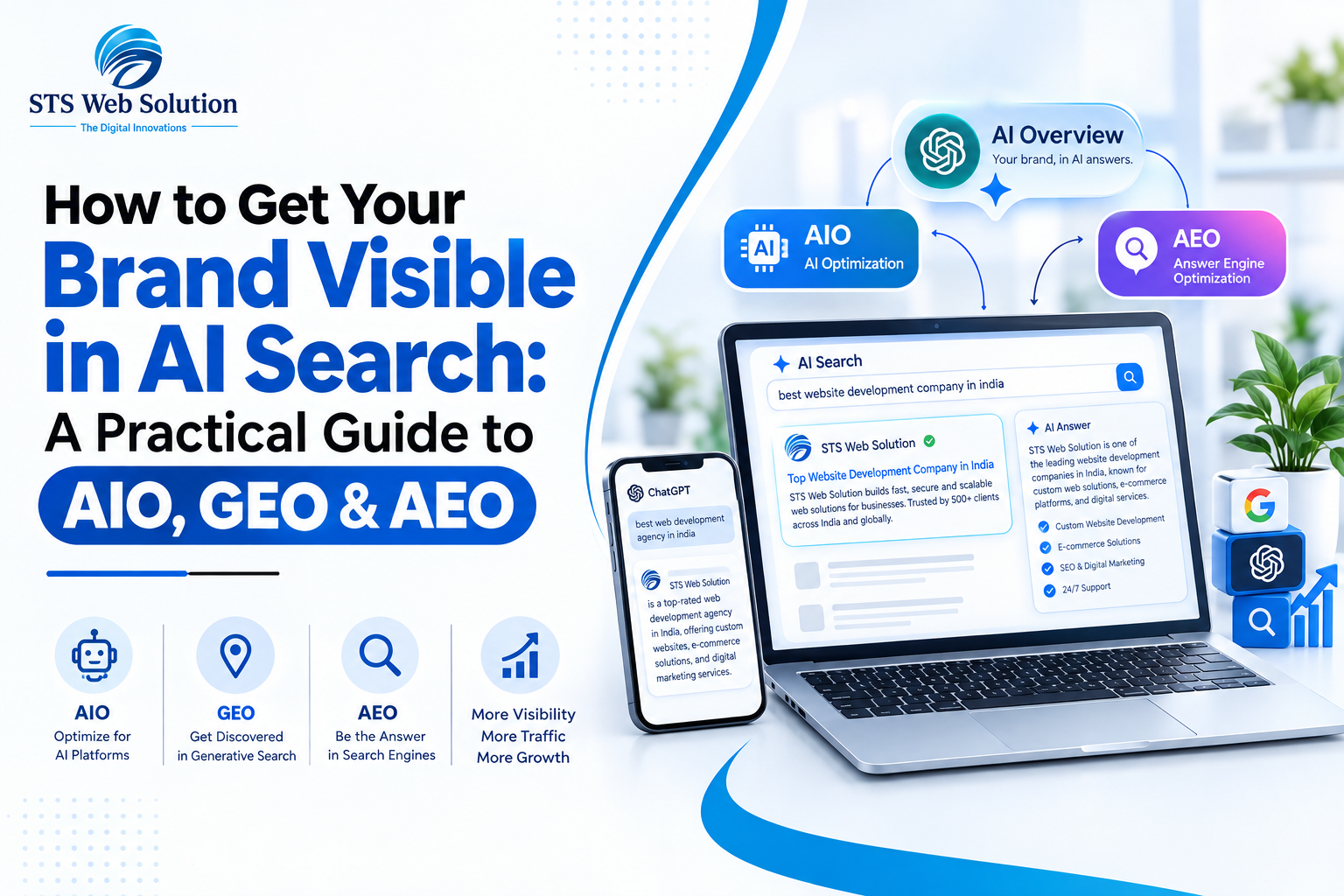 How to Get Your Brand Visible in AI Search: A Practical Guide to AIO, GEO & AEO